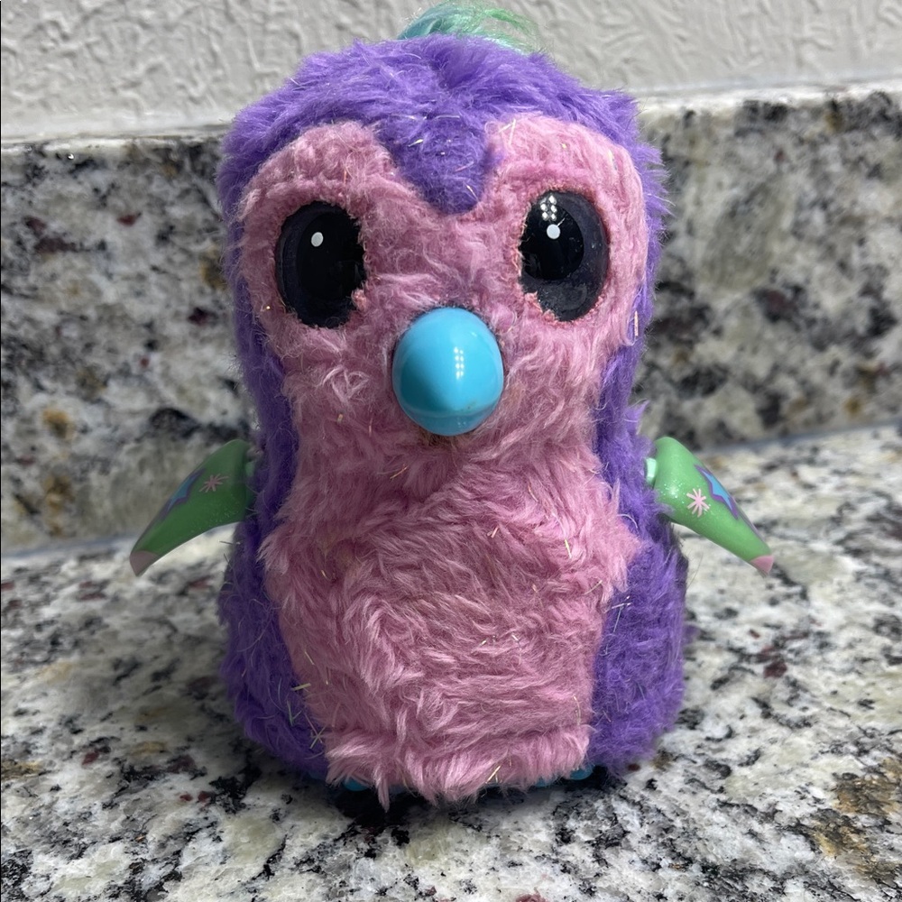 Hatchimals Purple and Pink with Blue Accents